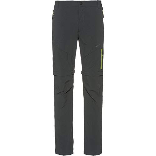 CMP Zip Off Stretch Nylon Trousers with Solar Protection Pantalones, Hombre, Jungle, 54