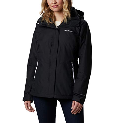 Columbia Bugaboo II Chaqueta Interchange con Forro Polar extraíble, Mujer, Black, M