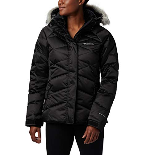 Columbia Lay D Down II Chaqueta de esquí Mujer, Negro, XL