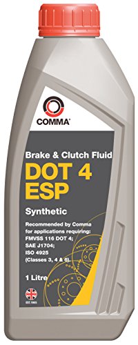 Comma BF4ESP1L Dot 4 ESP - Líquido sintético de Frenos y Embrague (1 l)