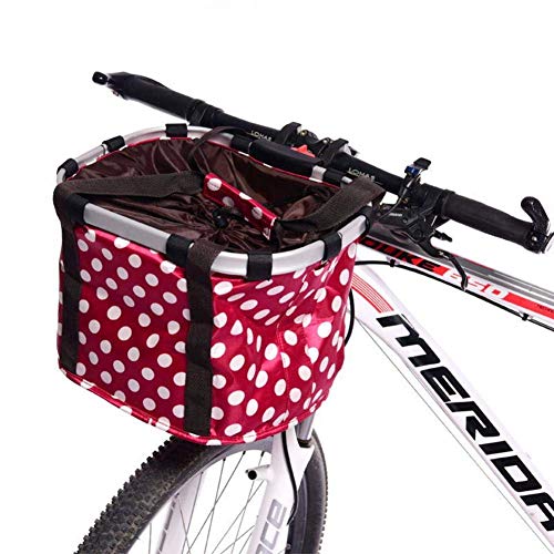 CSPone Cesta para Bicicleta Desmontable Plegable Impermeable Lona para Porta Mascotas, Bolsa de Compras, Bolsa de Viaje, Camping al Aire Libre