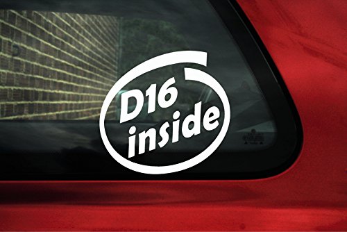 D16 – Adhesivo Interior para SOHC EF, diseño de Honda Civic EG, EK VTEC 1.6