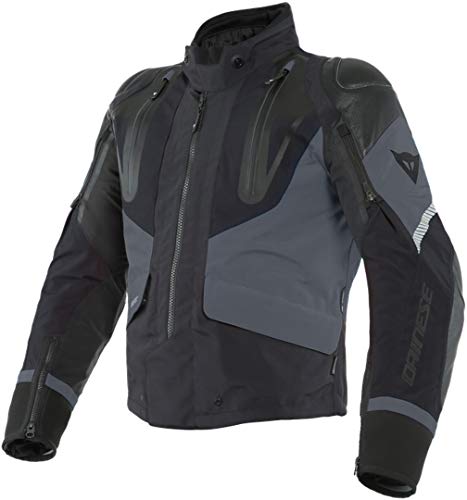 Dainese Sport Master Gore-Tex - Chaqueta textil para motocicleta, color negro y gris, talla 52