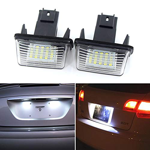DONGMAO Luces de matrícula LED Número de matrícula Luz Trasera de la matrícula para C/itroen C3 C4 C5 Berlingo Saxo Xsara Picasso P/eugeot 206 207 306 307 308 406 407 DONGMAO Luces de matrícula LED Número de matrícula Luz Trasera de la matrícula para C/itroen C3 C4 C5 Berlingo Saxo Xsara Picasso P/eugeot 206 207 306 307 308 406 407