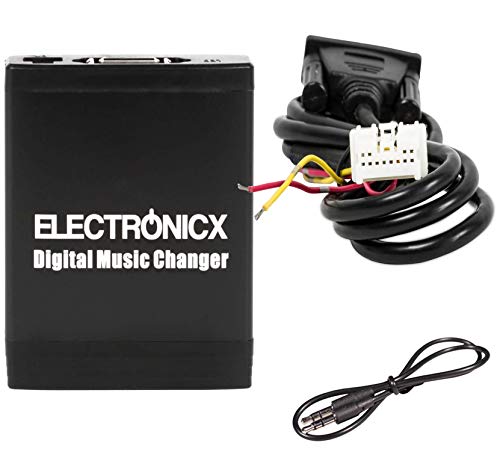 Electronicx Elec-M06-NIS Adaptador de Musica Digital para Coche USB, SD, AUX para Nissan Infiniti Cambiador CD autoradio