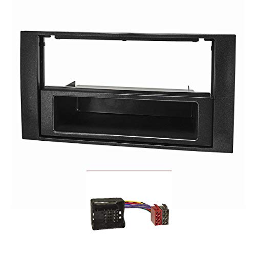 Embellecedor de Radio 2 (DE) Ford Focus, Fiesta, C-MAX, S-MAX, Galaxy, Mondeo, Kuga, Transit, Negro Embellecedor de Radio 2 (DE) Ford Focus, Fiesta, C-MAX, S-MAX, Galaxy, Mondeo, Kuga, Transit, Negro