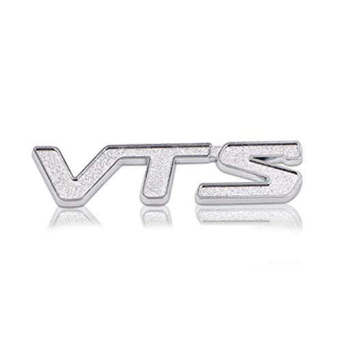 Emblema de Metal 3D VTS Logo para Maletero Trasero de Coche Pegatina para C-itroen C2 C3 C4 Quatre Saxo Xsara Jimny,C