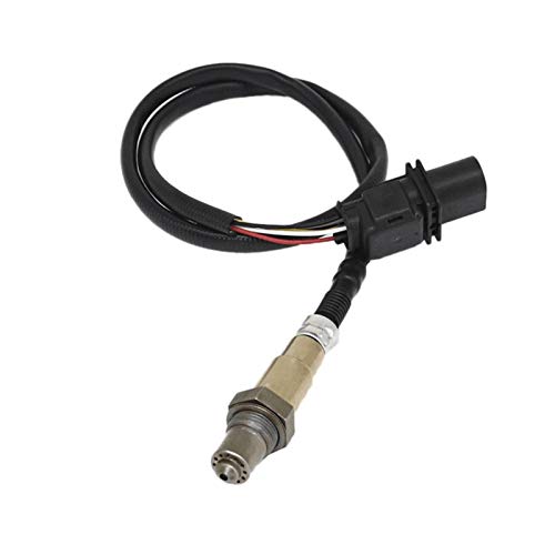 flygogo Ajuste del Sensor de oxígeno O2 de 5 Cables para CITREEN Peugeot Ford Volvo 1.6 2.0 2.2 TDCI HDI 0258017237 (Color : Black)