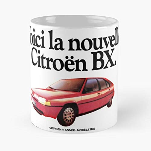 GrimDC Car Cx Cars Bx 1970S Citroen 1980S French Taza de café con Leche 11 oz