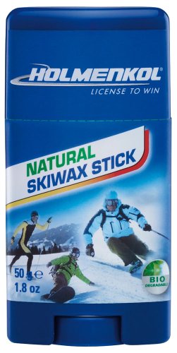 Holmenkol Natural - Barra de cera para esquís y tablas de snowboarding (50 ml)