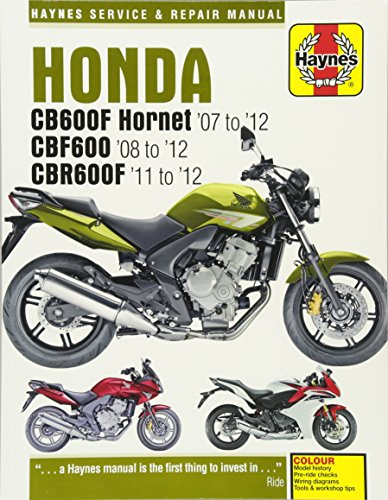 Honda CB600 Hornet, CBR600F (07-1 (Haynes Powersport)