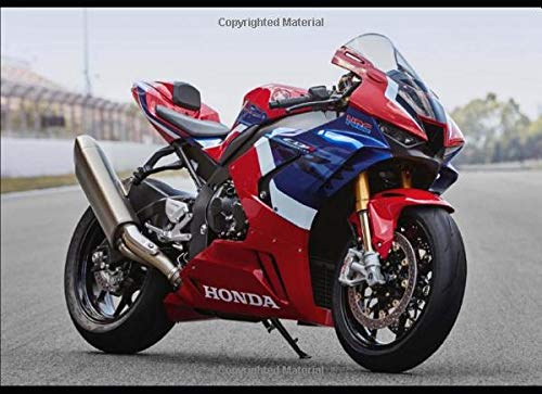 Honda CBR1000RR-R Fireblade: 120 pages with 20 lines you can use as a journal or a notebook .8.25 by 6 inches.