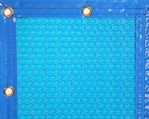 INTERNATIONAL COVER POOL Cobertor Térmico 500 micras GeoBubble para Piscina de 3 x 4 Metros con Refuerzo en los Anchos