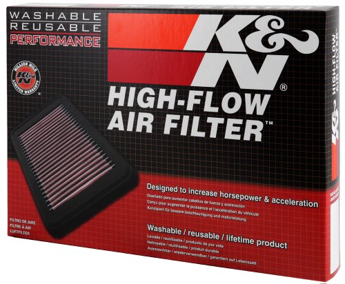 K&N 33-2975 Filtro de Aire Coche, Lavable y Reutilizable
