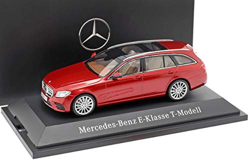 Kyosho Mercedes-Benz Clase E Modelo T S213 AMG Line jacinto rojo metálico 1:43 MB