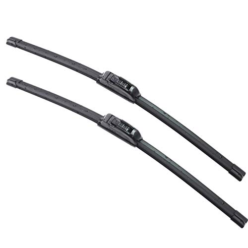 Limpiaparabrisas para C-Citroen AX ZX XM, Limpiaparabrisas De Goma Suave para Coche, Escobillas De Limpiaparabrisas Delanteras Sin Marco, Brazos De Gancho En J 1986-2000 Limpiaparabrisas para C-Citroen AX ZX XM, Limpiaparabrisas De Goma Suave para Coche, Escobillas De Limpiaparabrisas Delanteras Sin Marco, Brazos De Gancho En J 1986-2000