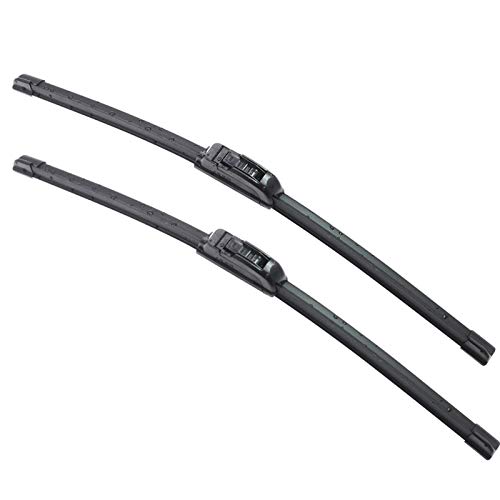 Limpiaparabrisas para C-Citroen AX ZX XM, Limpiaparabrisas De Goma Suave para Coche, Escobillas De Limpiaparabrisas Delanteras Sin Marco, Brazos De Gancho En J 1986-2000