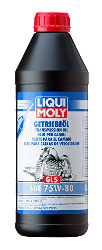 Liqui Moly 3658 Aceite para el Cambio, GL5, 75W-80, 1 L