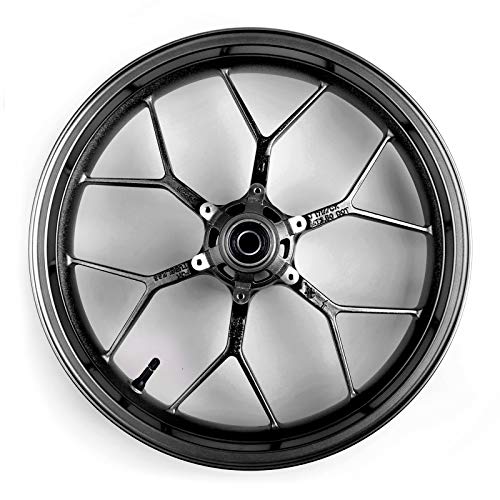 Llanta delantera 17 "x 3.5" Negro para CBR 600 RR CBR600RR 2013-2017 Llanta delantera 17 "x 3.5" Negro para CBR 600 RR CBR600RR 2013-2017