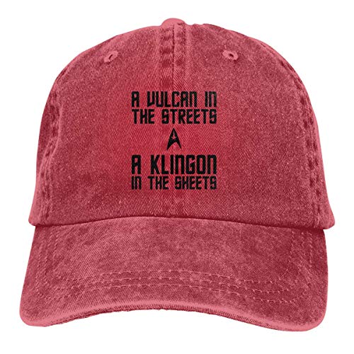 Lsjuee Vulcan en Las Calles Klingon en Las sábanas Sombrero de Vaquero Retro clásico Gorra de béisbol Sombrero Ajustable para Exteriores Lsjuee Vulcan en Las Calles Klingon en Las sábanas Sombrero de Vaquero Retro clásico Gorra de béisbol Sombrero Ajustable para Exteriores