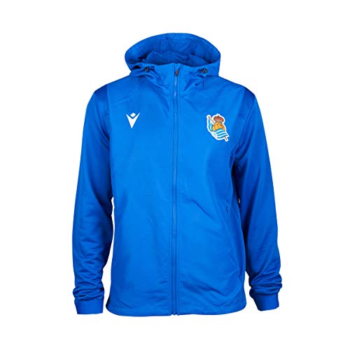 Macron Real Sociedad Player Training Anthem 2020-2021 Niño, Chaqueta, Anthracite-Royal, Talla L Macron Real Sociedad Player Training Anthem 2020-2021 Niño, Chaqueta, Anthracite-Royal, Talla L