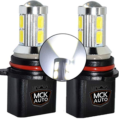 MCK Auto - Reemplazo para P13W LED CanBus Juego de bombillas blancas muy claras y sin erros Mustang ASX Outlander Mirage