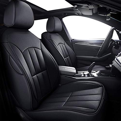 MMI-LX Especial Asiento de Cuero del Coche Cubierta for Chrysler 300C PT Cruiser Grand Voyager Sebring Car Styling Accesorios for automóviles Pegatinas de Coches (Color Name : Black Standard)