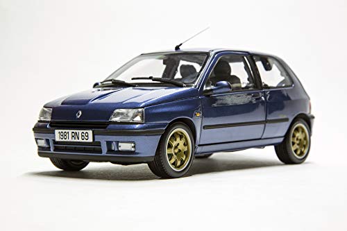 Norev NV185230 Renault Clio Williams 1993 Blue (REEDITION) 1:18 Die Cast Model Compatible con