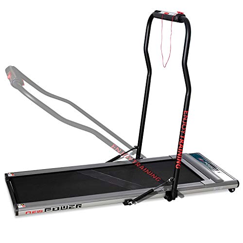 Novohogar Cinta de Andar y Correr Plegable Newpower Slim. Diseño Minimalista Ultrafino. Barandilla Hidráulica Abatible. Pantalla Led, 1100W, 12 Programas Automáticos y Mando a Distancia Novohogar Cinta de Andar y Correr Plegable Newpower Slim. Diseño Minimalista Ultrafino. Barandilla Hidráulica Abatible. Pantalla Led, 1100W, 12 Programas Automáticos y Mando a Distancia