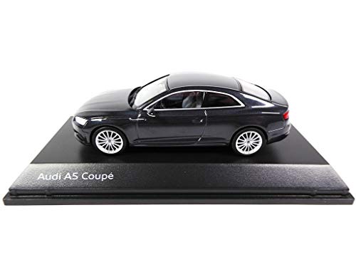 OPO 10 - Coche 1/43 Spark Compatible con Audi A5 Coupé Gris Oscuro (5433)