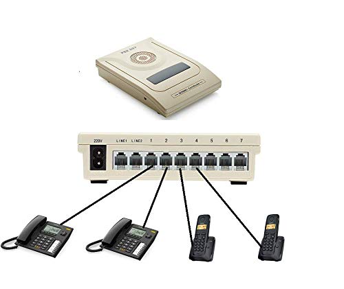 Pack Centralita Telefonica Basica con 4 telefonos