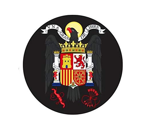 Pegatina Escudo Armas Español Vinyl Vinilo Adhesivo Sticker Bandera España Coche Moto Casa