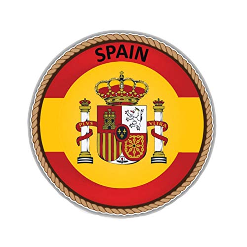 Pegatina Escudo España Español Vinyl Vinilo Adhesivo Sticker Coche Moto Casa