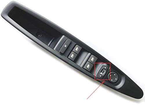 Pro-Plip - Palanca de cristal retrovisor manual delantero izquierdo compatible con Citroën C4 9 PIN 9651464577 6554.HA Pro-Plip - Palanca de cristal retrovisor manual delantero izquierdo compatible con Citroën C4 9 PIN 9651464577 6554.HA