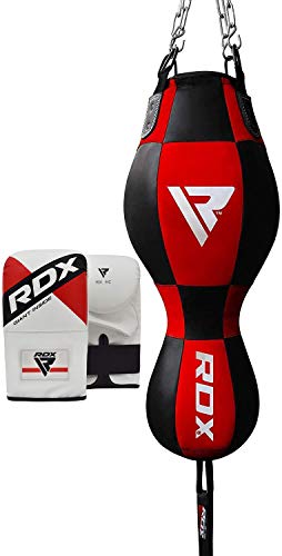 RDX 3 En 1 Sacos Bolsa De Boxeo Doble Fin Speed Ball Pesado Cuerpo Ángulo Saco MMA Muay Thai Kick Boxing
