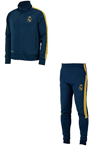 Real Madrid - Chándal Training Fit - Chaqueta + pantalón - Colección oficial - Hombre XXL Real Madrid - Chándal Training Fit - Chaqueta + pantalón - Colección oficial - Hombre XXL