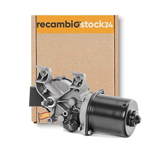 RS24 - RecambioStock24 Motor Limpiaparabrisas delantero para Clio III - 7701061590 RS24 - RecambioStock24 Motor Limpiaparabrisas delantero para Clio III - 7701061590