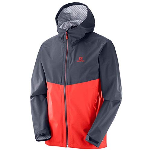 SALOMON LA Cote Flex 2.5L JKT M - Chaqueta, Hombre, Rojo(Fiery Red/Graphite)