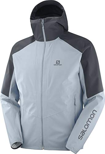 SALOMON Outline JKT M Chaqueta, Hombre, Ashley Blue/Ebony, XL SALOMON Outline JKT M Chaqueta, Hombre, Ashley Blue/Ebony, XL