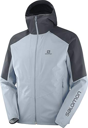 SALOMON Outline JKT M Chaqueta, Hombre, Ashley Blue/Ebony, XL