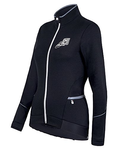 Santini - Mearsey Long Sleeves Woman Jersey, Color Negro, Talla XS