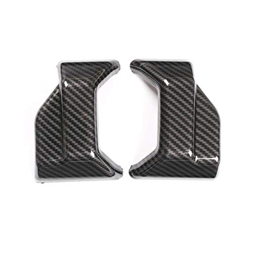 SDFGHT ABS Cromado/Fibra de Carbono, para Mercedes Benz Clase G W463 G500 2019-2020 Cubierta de cinturón de Seguridad de Asiento embellecedor Accesorios Interiores de Coche