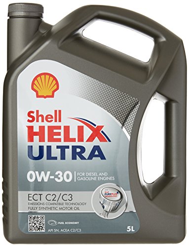 Shell Helix Ultra ect C2 / C3 0W-30 Aceite para Motor, 5 litros