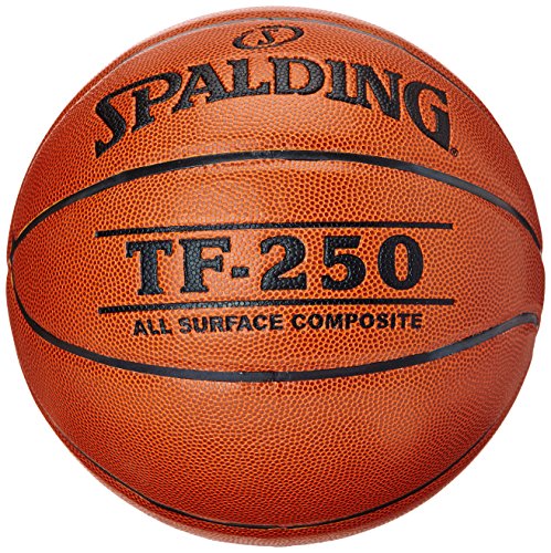 Spalding TF250 IN SZ.7 (74-531Z) balón de Baloncesto INT/out, Hombre, Naranja, 7