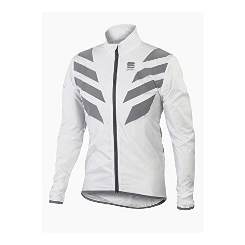 Sportful - Reflex Jacket, Color Negro,Gris,Plateado, Talla L