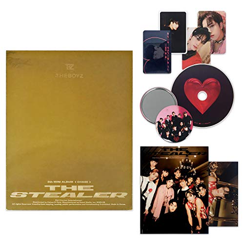 THE BOYZ 5th Mini Album - Chase [ CHASE ver. ] CD + Photo Book + Photo Cards + Post Card + FREE GIFT / K-pop Sealed