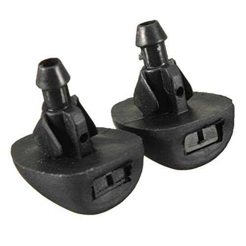 Topke Reemplazo para Citroen C3 C4 1 par Frontal de Coche Limpiaparabrisas Aspersor de lavaparabrisas Jet Boquilla Topke Reemplazo para Citroen C3 C4 1 par Frontal de Coche Limpiaparabrisas Aspersor de lavaparabrisas Jet Boquilla