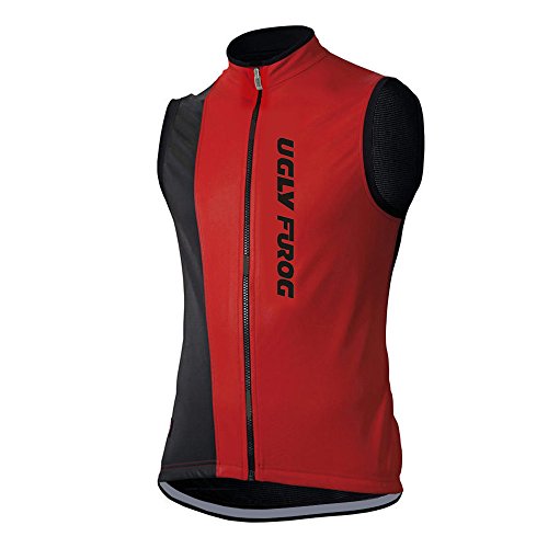 Uglyfrog Ciclismo Maillots Sin Mangas MTB Traje Ciclista Invierno Thermal Fleece Chalecos Bici Cycling Vest FAEDX25