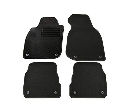 VD8 - Juego de alfombrillas para piso de coche, sin olor, 4 piezas, compatible con Audi A6 C5 Saloon 2000-2004 A6 C5 Avant 2000-2005 A6 C5 Allroad 2001-2006 VD8 - Juego de alfombrillas para piso de coche, sin olor, 4 piezas, compatible con Audi A6 C5 Saloon 2000-2004 A6 C5 Avant 2000-2005 A6 C5 Allroad 2001-2006