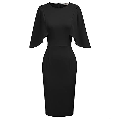 Vestido Verano Mujer Mini Bodycon Vestido Negro Vestidos cóctel Fiesta Noche Club Vestido Novia M CLAF39-1 Vestido Verano Mujer Mini Bodycon Vestido Negro Vestidos cóctel Fiesta Noche Club Vestido Novia M CLAF39-1